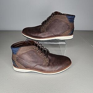 B-52 By Bullboxer Sully Men's Boots Size 6 Lace Up Side Zip Lace Up